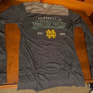 Notre Dame Long Sleeve Shirt